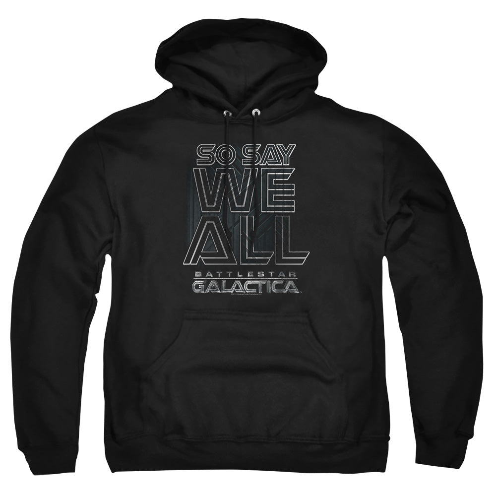 Bsg - Together Now - Adult Pull-over Hoodie - Black