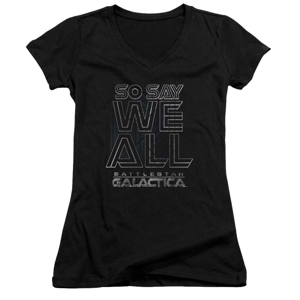 Bsg - Together Now-junior V-neck - Black