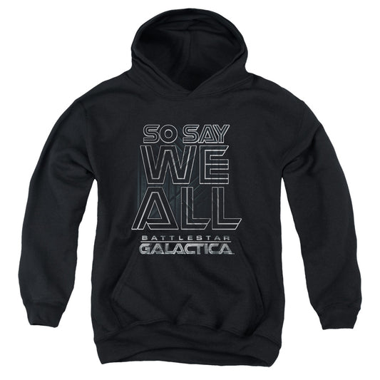 Bsg - Together Now - Youth Pull-over Hoodie - Black
