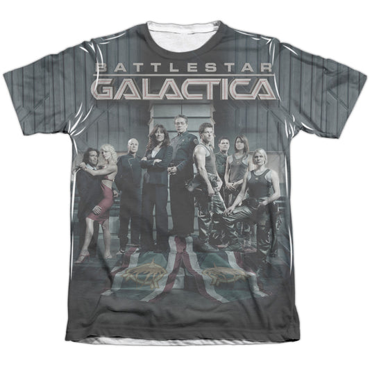 Bsg - Fallen Leader - Adult Poly/cotton Short Sleeve Tee - White T-shirt