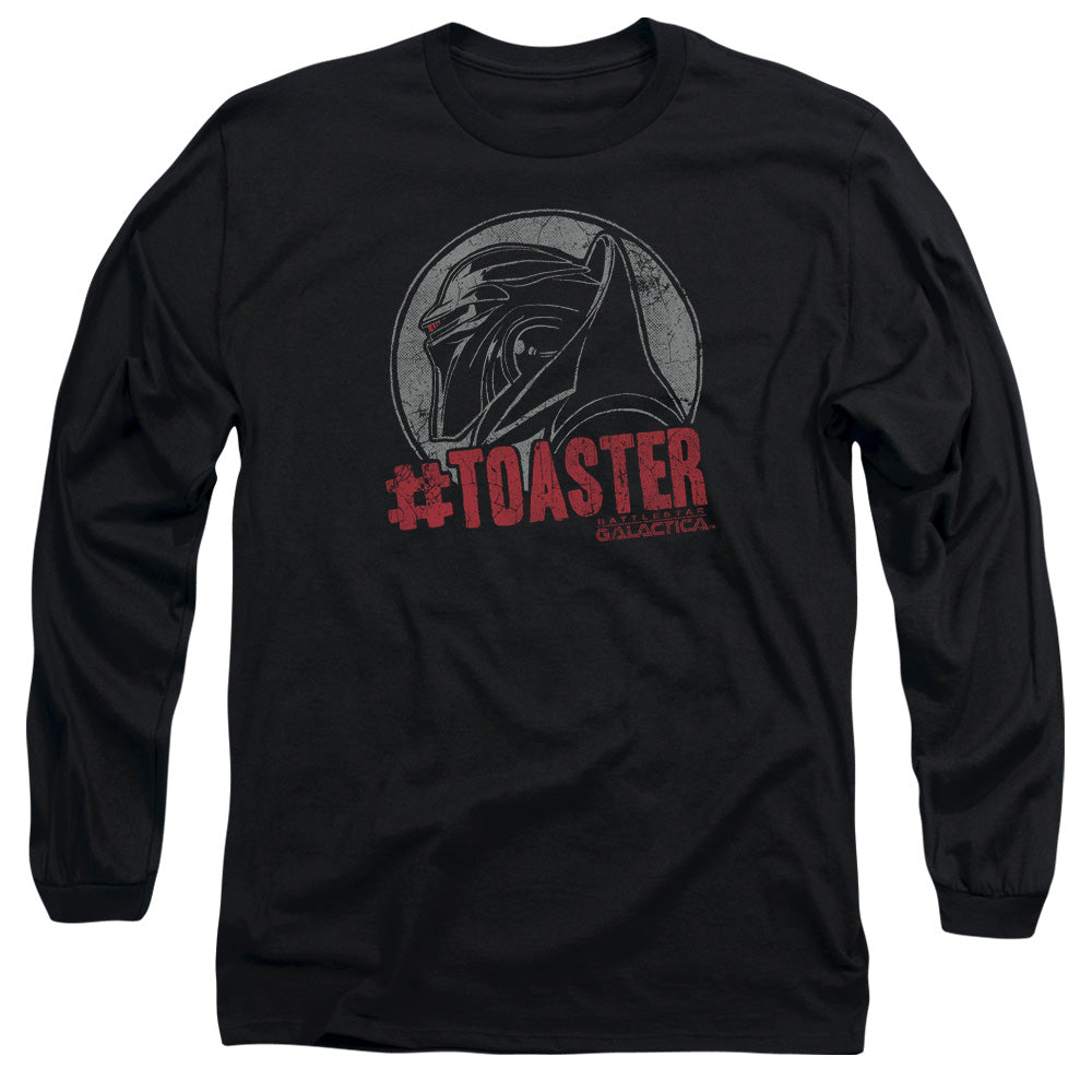 Bsg - #toaster - Long Sleeve Adult 18/1 - Black T-shirt