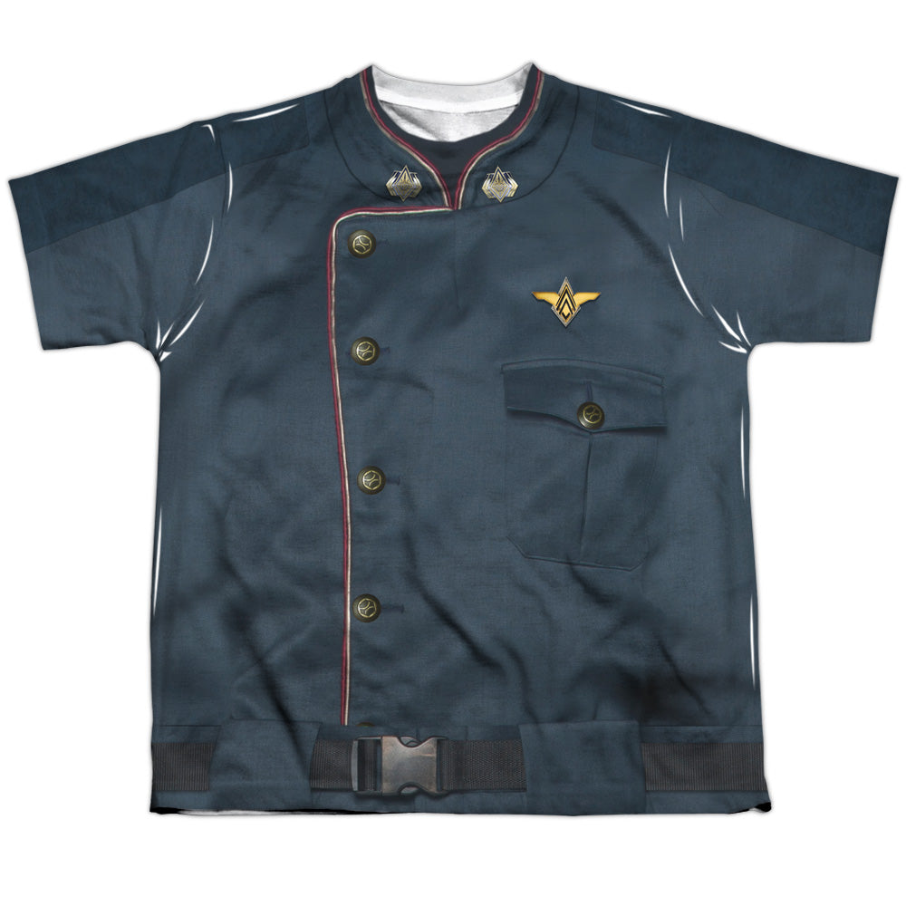 BATTLESTAR GALACTICA DUTY BLUE-S/S YOUTH T-Shirt
