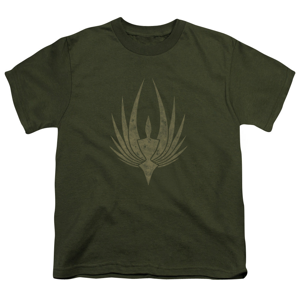 Bsg - Phoenix - Short Sleeve Youth 18/1 - Military Green T-shirt