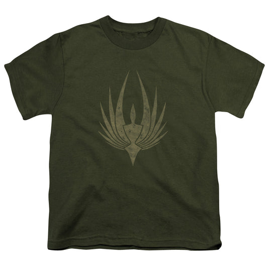 Bsg - Phoenix - Short Sleeve Youth 18/1 - Military Green T-shirt