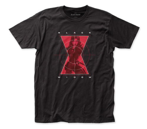 Black Widow Movie Crosshairs T-Shirt