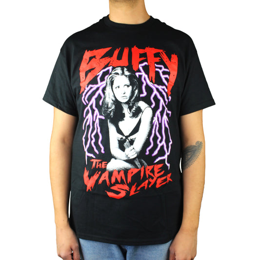 Buffy The Vampire Slayer Lightning T-Shirt