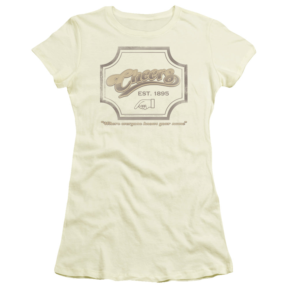CHEER IGN - S/S JUNIOR SHEER - CREAM T-Shirt