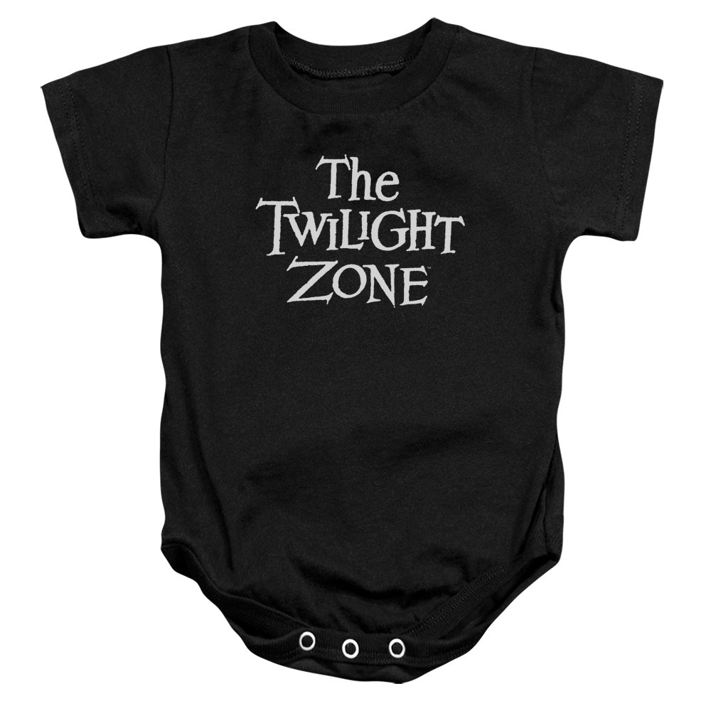 Twilight Zone - Logo - Infant Snapsuit - Black
