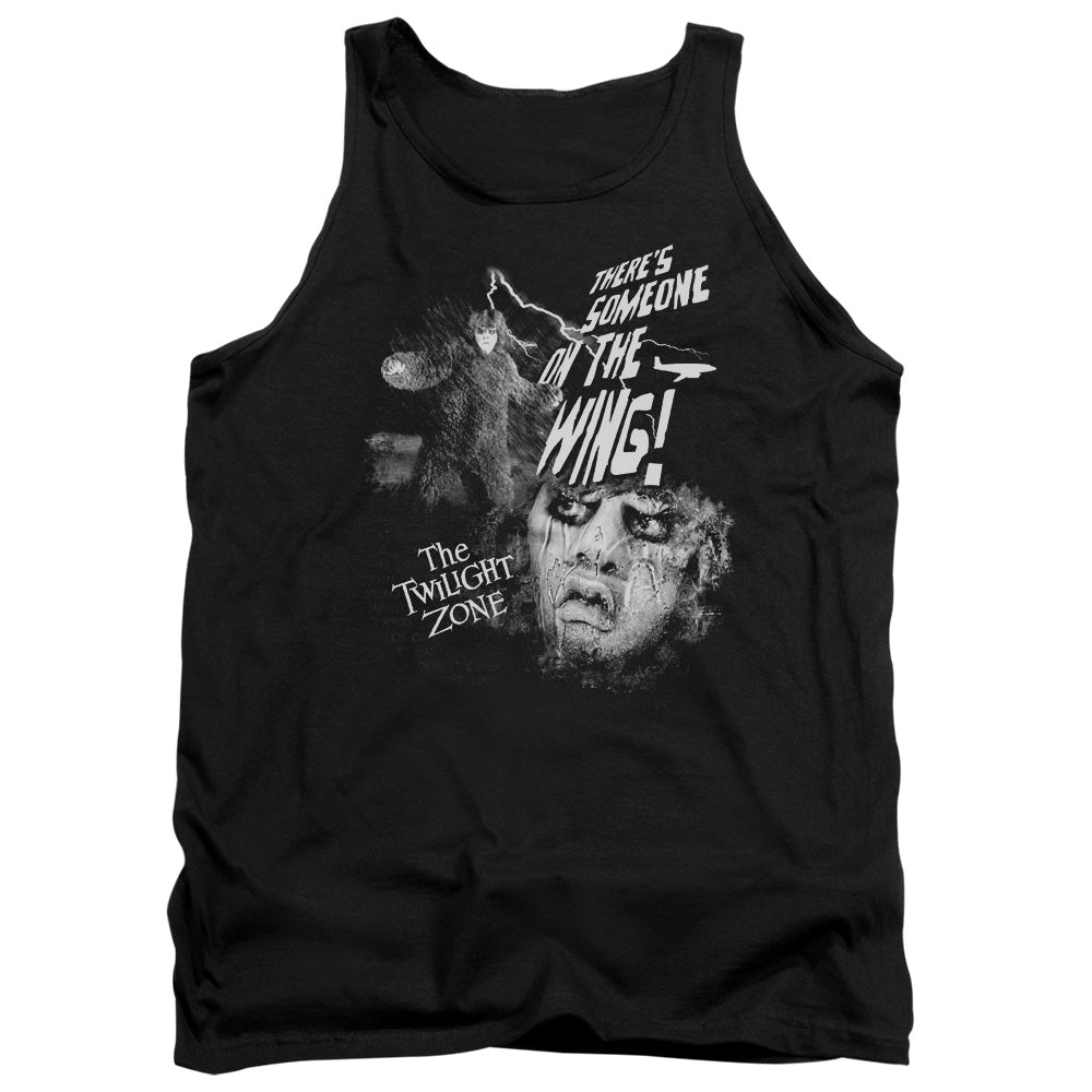 Twilight Zone - Someone On The Wing - Adult Tank - Black