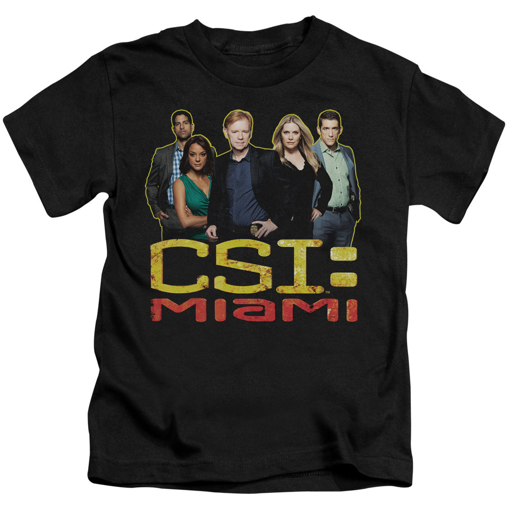 CSI MIAMI THE CAST IN BLACK - S/S JUVENILE 18/1 - BLACK - T-Shirt