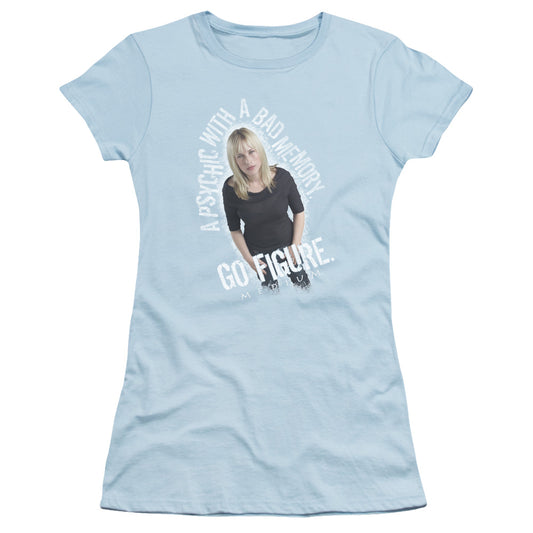 MEDIUM GO FIGURE - S/S JUNIOR SHEER - LIGHT BLUE T-Shirt