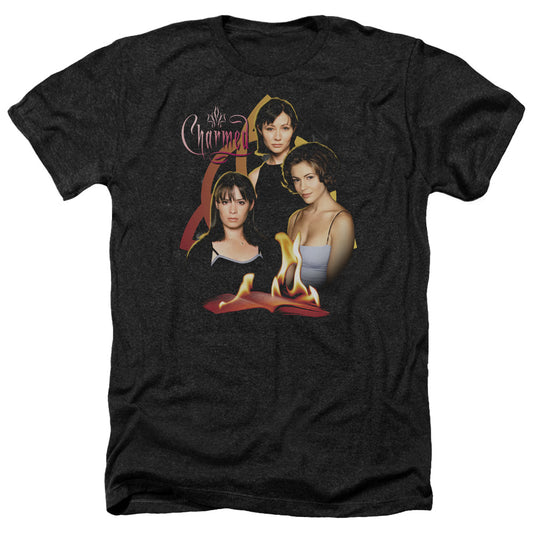 Charmed - Original Three - Adult Heather-black