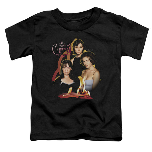 Charmed - Original Three - Short Sleeve Toddler Tee - Black T-shirt