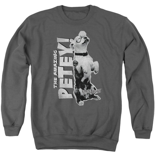 Little Rascals - Amazing Petey - Adult Crewneck Sweatshirt - Charcoal