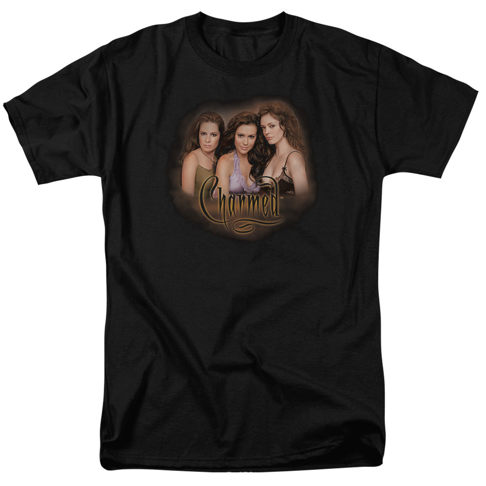 Charmed - Smokin - Short Sleeve Adult 18/1 - Black T-shirt