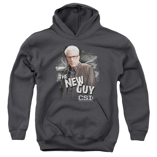 Csi - The New Guy - Youth Pull-over Hoodie - Charcoal