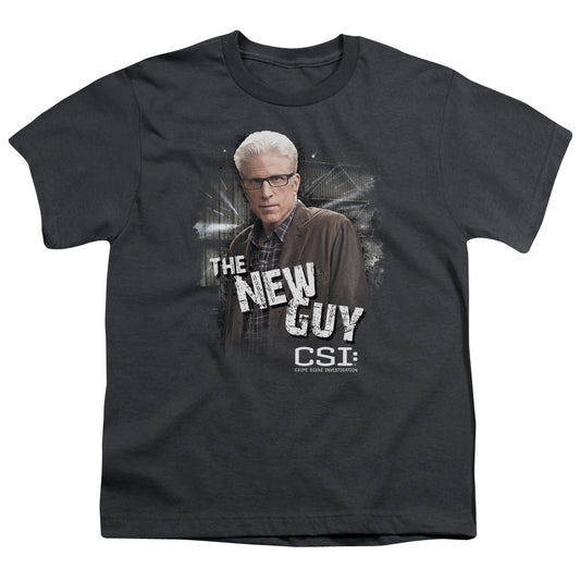 Csi - The New Guy - Short Sleeve Youth 18/1 - Charcoal T-shirt
