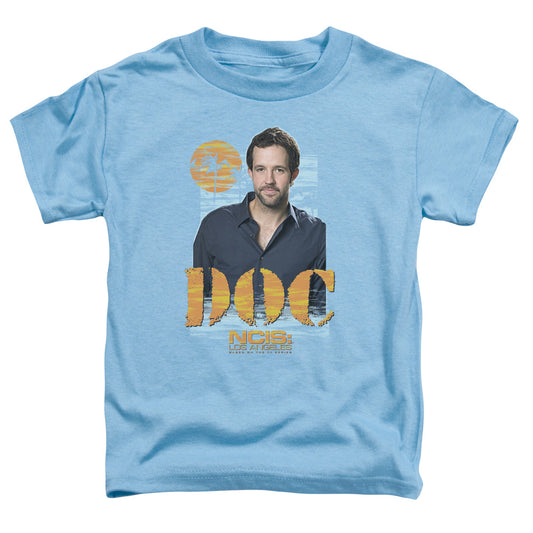 Ncis La - Doc - Short Sleeve Toddler Tee - Carolina Blue T-shirt