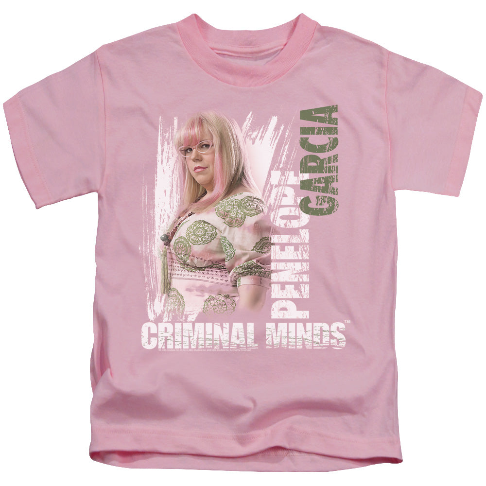 Criminal Minds - Penelope - Short Sleeve Juvenile 18/1 - Pink T-shirt