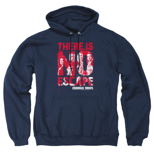 Criminal Minds - No Escape - Adult Pull-over Hoodie - Navy