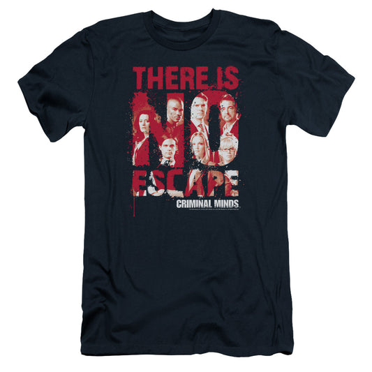 Criminal Minds - No Escape - Short Sleeve Adult 30/1 - Navy T-shirt