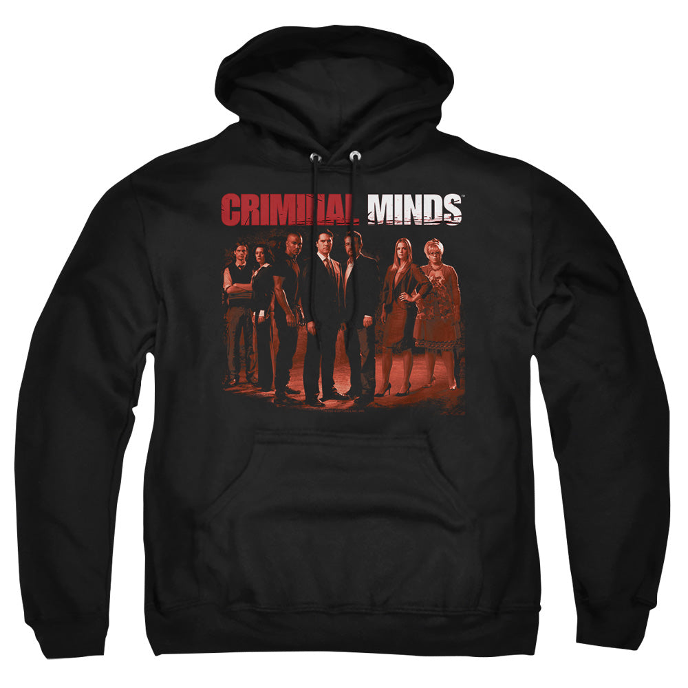Criminal Minds - The Crew - Adult Pull-over Hoodie - Black