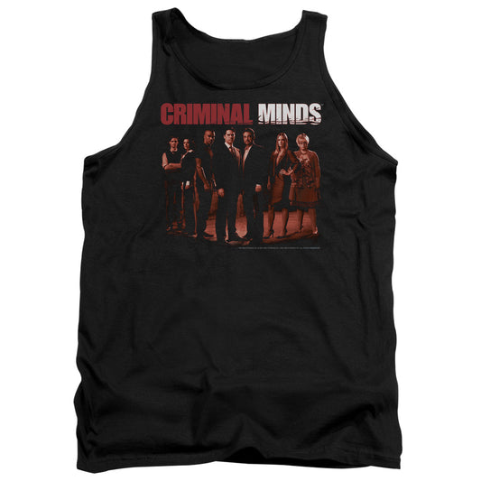 Criminal Minds - The Crew - Adult Tank - Black