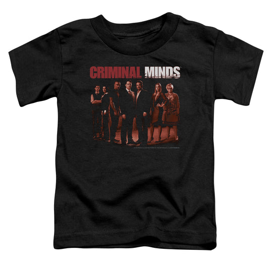 Criminal Minds - The Crew - Short Sleeve Toddler Tee - Black T-shirt