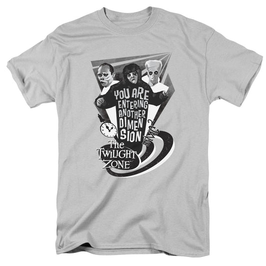 Twilight Zone - Another Dimension - Short Sleeve Adult 18/1 - Silver T-shirt
