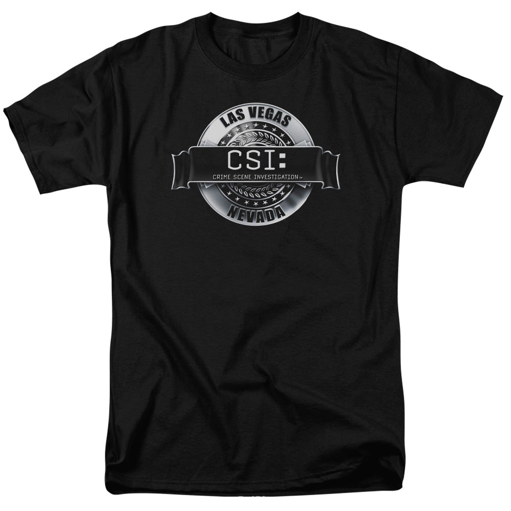 Csi - Rendered Logo - Short Sleeve Adult 18/1 - Black T-shirt