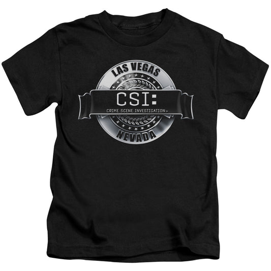 CSI RENDERED LOGO - S/S JUVENILE 18/1 - BLACK - T-Shirt