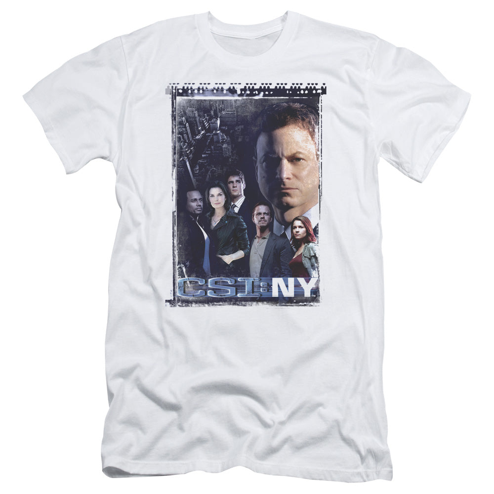 Csi Ny - Watchful Eye - Short Sleeve Adult 30/1 - White T-shirt