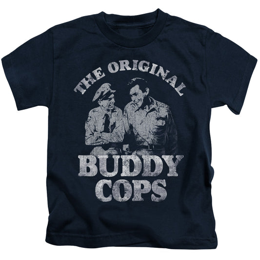 ANDY GRIFFITH BUDDY COPS - S/S JUVENILE 18/1 - NAVY - T-Shirt