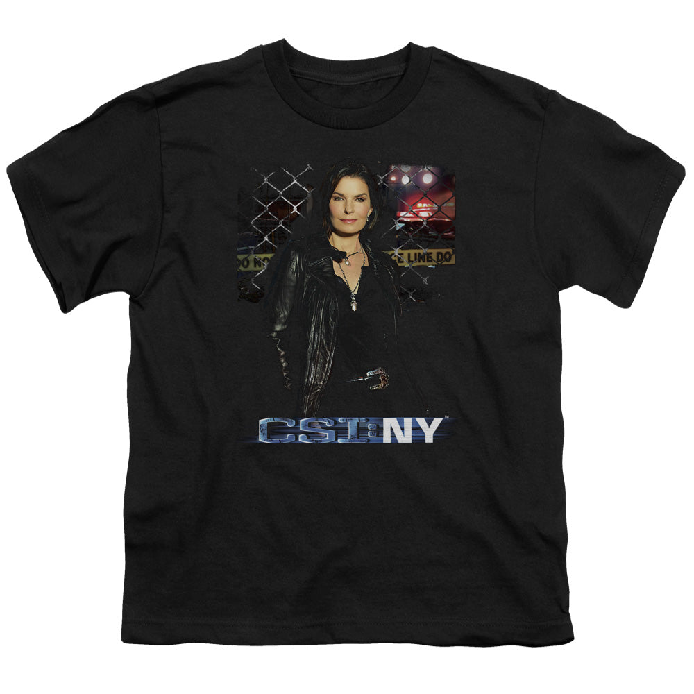 Csi Ny - Jo - Short Sleeve Youth 18/1 - Black T-shirt