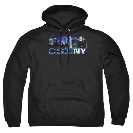 Csi Ny - Never Rests - Adult Pull-over Hoodie - Black