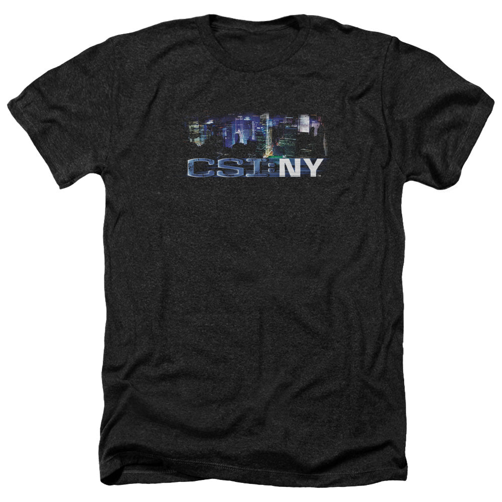 Csi Ny - Never Rests - Adult Heather-black