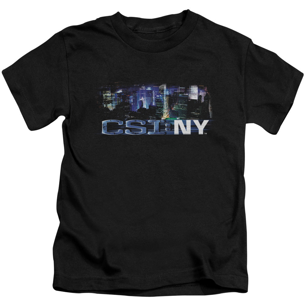 CSI NY NEVER RESTS - S/S JUVENILE 18/1 - BLACK - T-Shirt