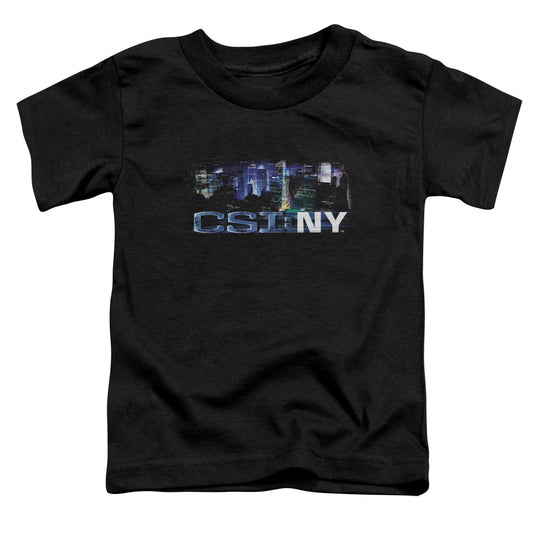 CSI NY NEVER RESTS - S/S TODDLER TEE - BLACK - T-Shirt