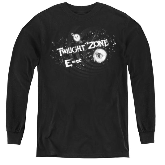 Twilight Zone - Another Dimension - Youth Long Sleeve Tee - Black