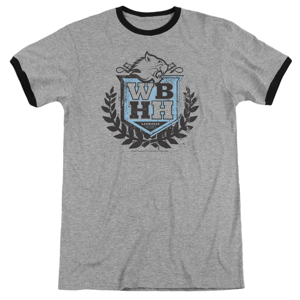 90210 - Wbhh - Adult Ringer - Heather/black