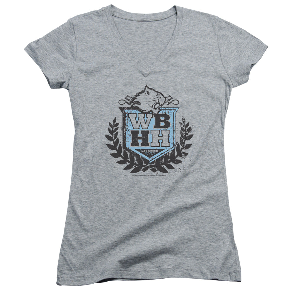 90210 - Wbhh - Junior V-neck - Athletic Heather