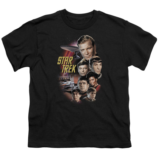 St Original - The Classic Crew - Short Sleeve Youth 18/1 - Black T-shirt