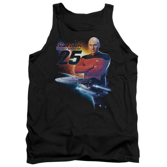 Star Trek - Tng 25 - Adult Tank - Black