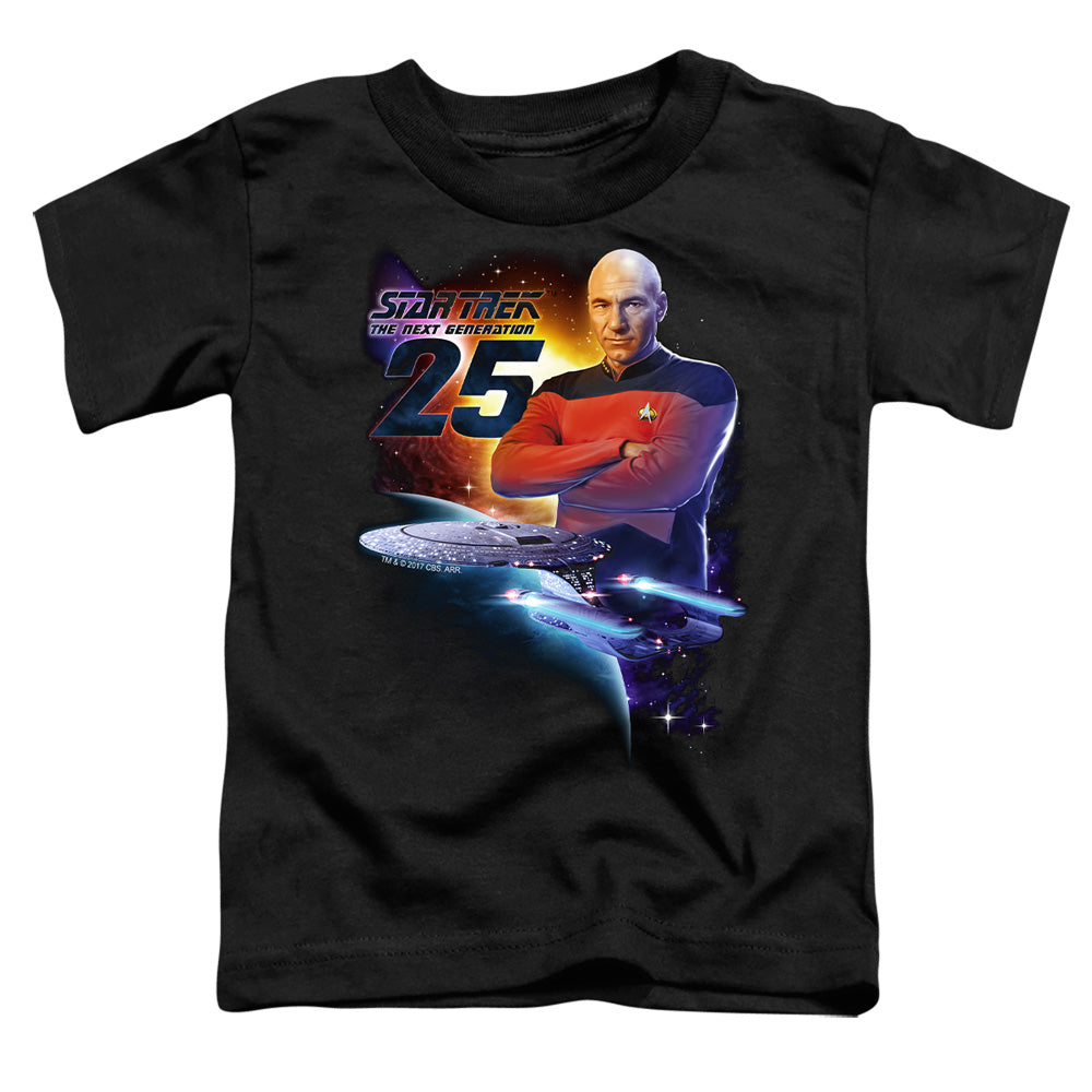 Star Trek - Tng 25 - Short Sleeve Toddler Tee - Black T-shirt