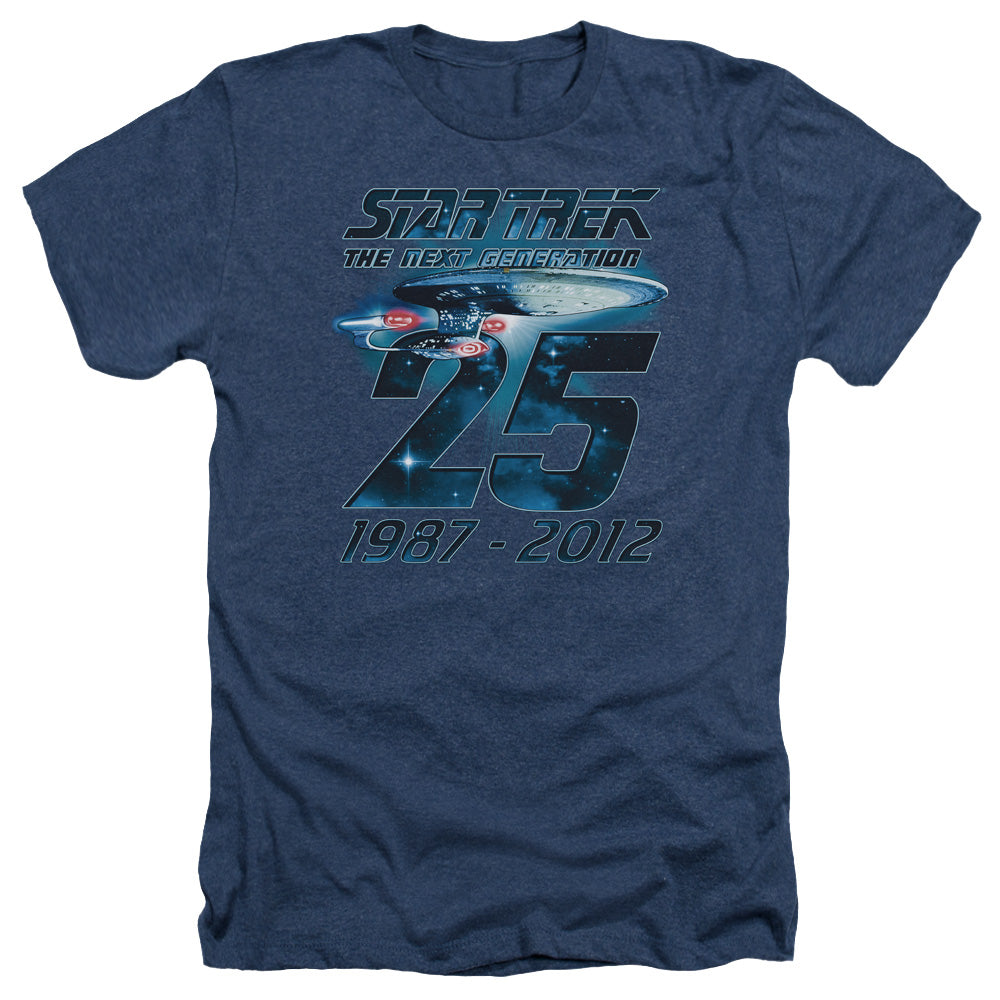 Star Trek - Enterprise 25 - Adult Heather - Navy