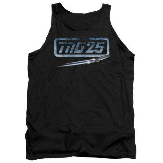 Star Trek - Tng 25 Enterprise - Adult Tank - Black
