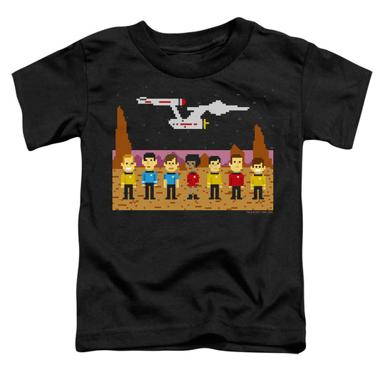 Star Trek - Tos Trexel Crew - Short Sleeve Toddler Tee - Black T-shirt