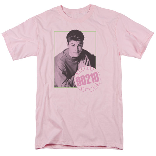 90210 - David - Short Sleeve Adult 18/1 - Pink T-shirt