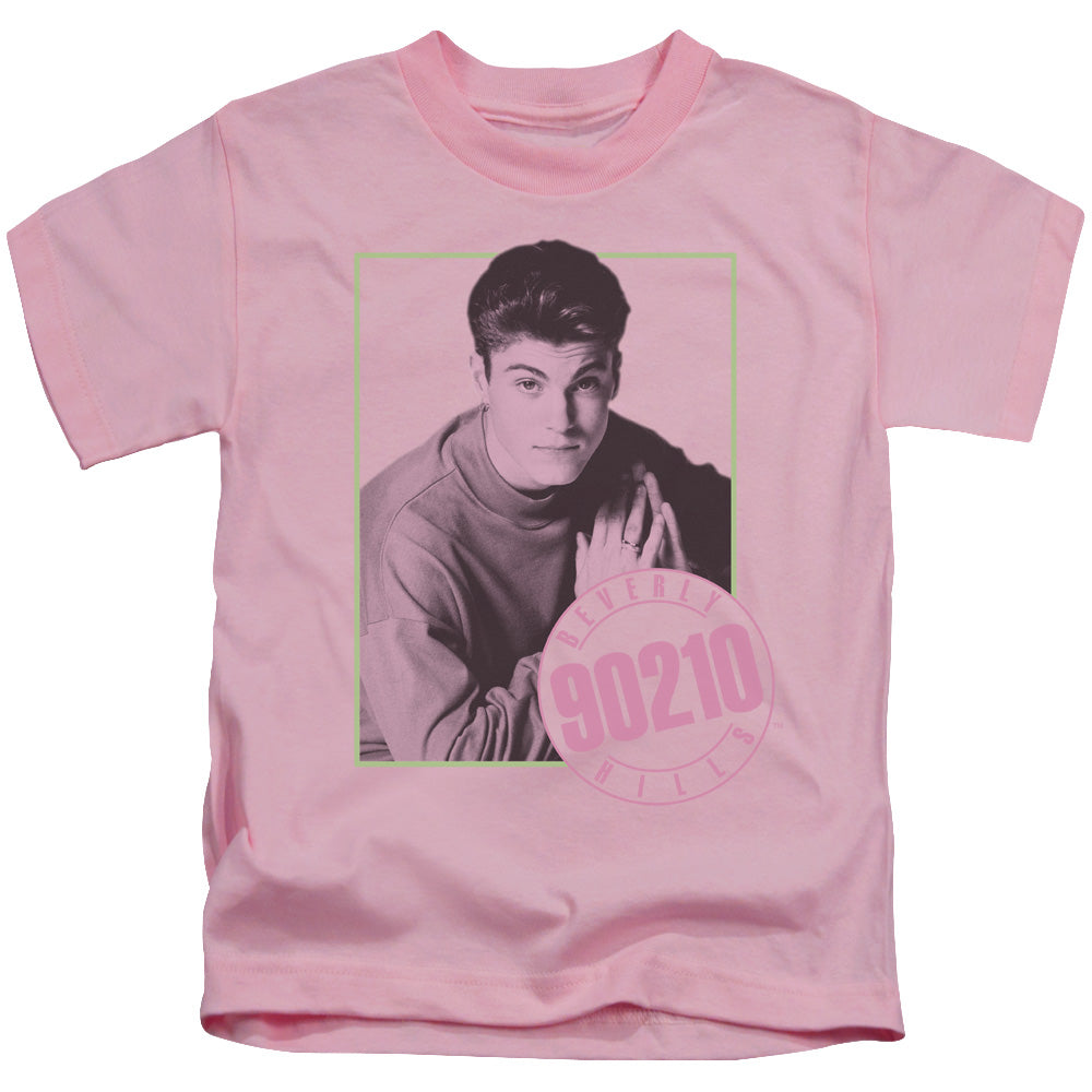 90210 - David - Short Sleeve Juvenile 18/1 - Pink T-shirt