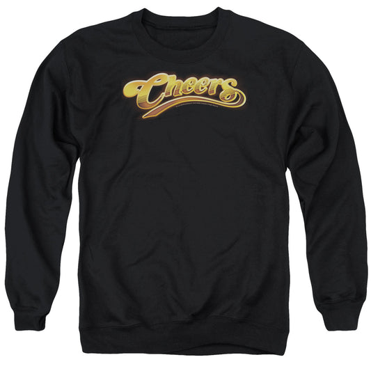 Cheers - Cheers Logo - Adult Crewneck Sweatshirt - Black
